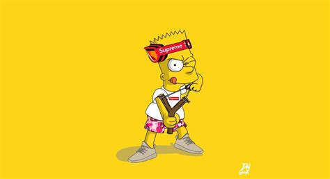 bart simpson goyard wallpaper|Bart Simpson funny wallpaper.